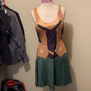 Loki skater dress